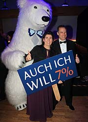 7 % MwSt als Ziel: Katharina und Peter Inselkammer bei der Galanacht der Münchner Gastronomie und Hotellerie 2020 (©Foto: Martin Schmitz)